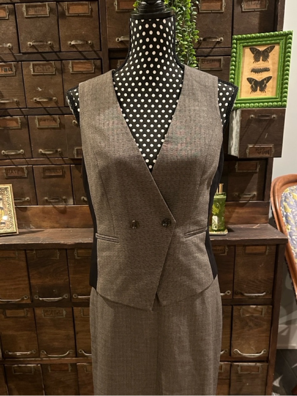ANTONIO MELANI Double-Breasted Vest